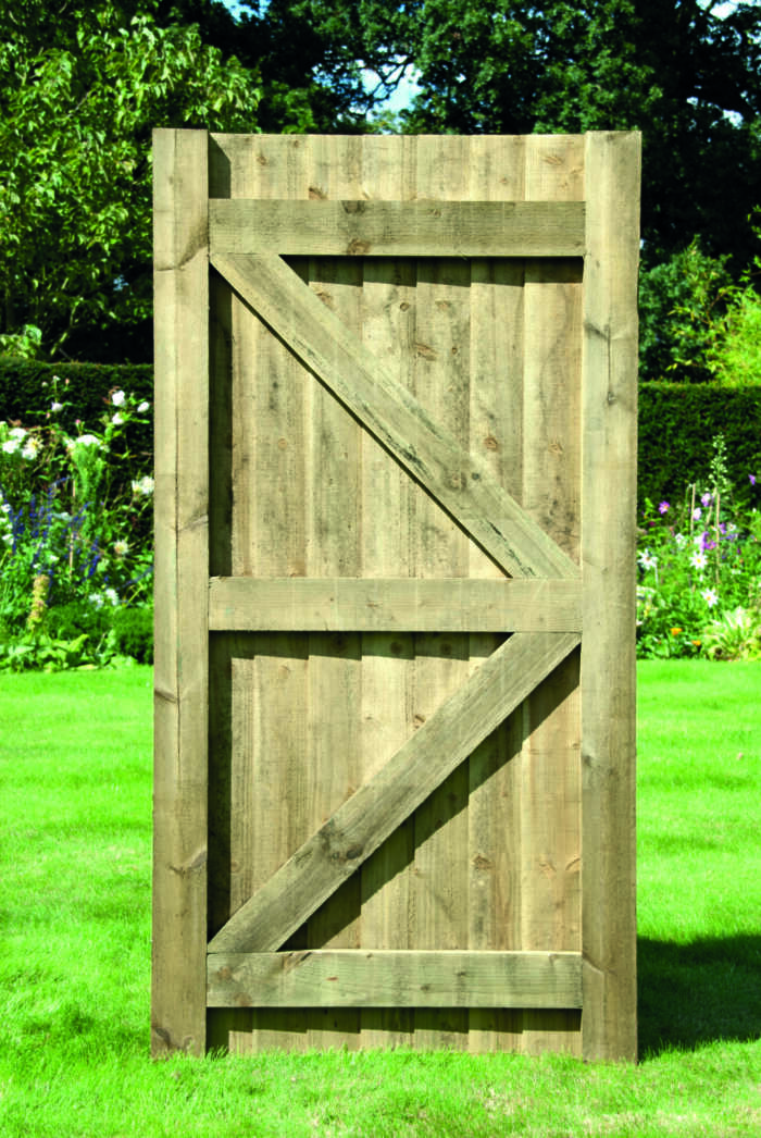 KDM Featheredge Green Gate - Image 2