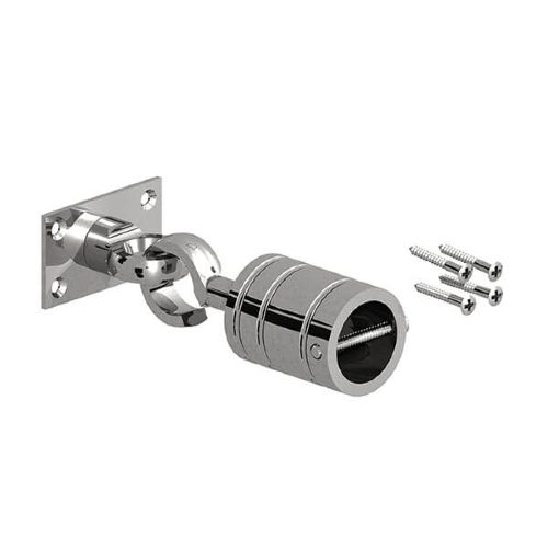 FENCEMATE®-Decorative-Chrome-Hook-Eye-on-Plate-for-28mm-Rope-Handrails