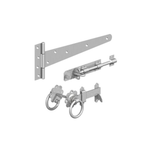 GATEMATE®-Field-Gate-Side-Gate-Kit-with-Ring-Gate-Latch-16″-Hinges-Galvanised