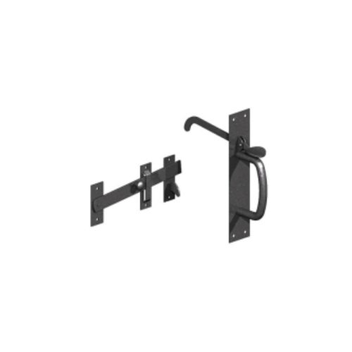 GATEMATE®-Light-Suffolk-Latch-Set-Epoxy-Black