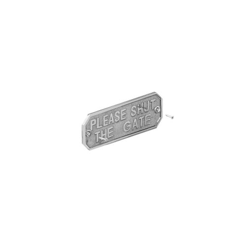 GATEMATE®-‘Please-Shut-The-Gate-Sign-160mm-x-55mm-Chrome
