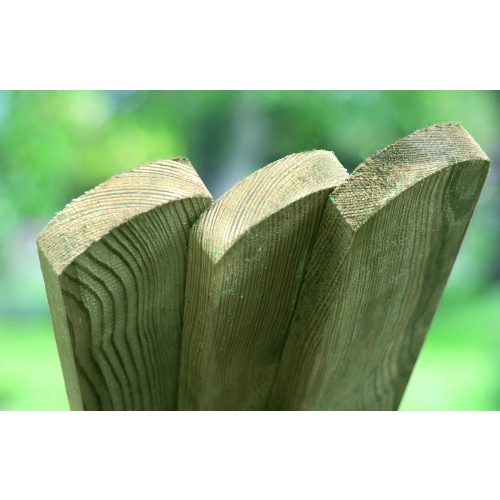 Planed-Round-Top-Picket-Boards