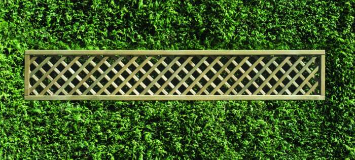 Rectangle Diamond Lattice Fence Panel