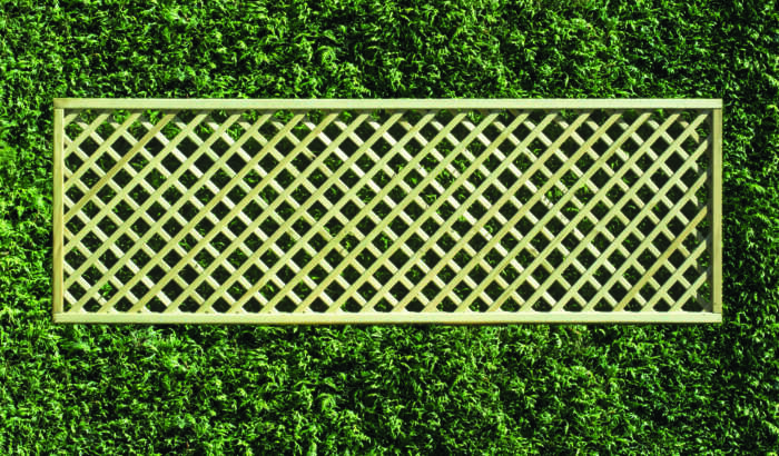 Rectangle Diamond Lattice Fence Panel