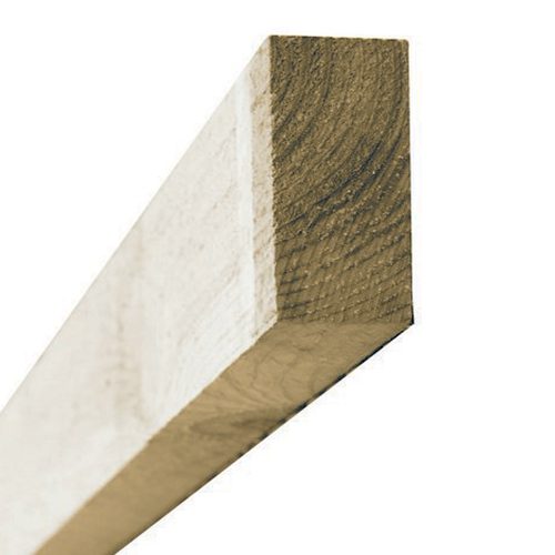 38mm x 88mm x 3600mm Treated Fence Rail