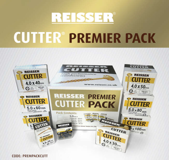 Reisser Cutter Premier Pack Screws