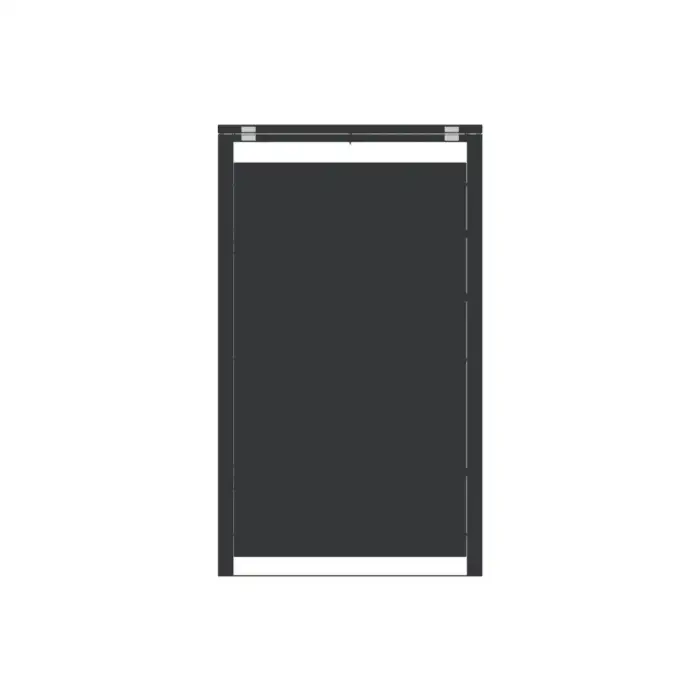 Single Bin Storage with Lid – Charcoal - Image 2