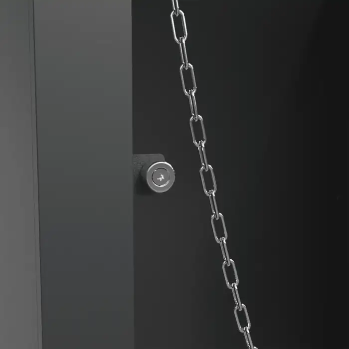 Triple Bin Storage with Planter – Charcoal - Image 7