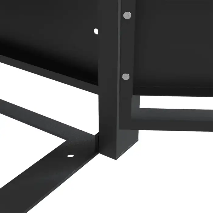 Quadruple Bin Storage with Planter – Charcoal - Image 3